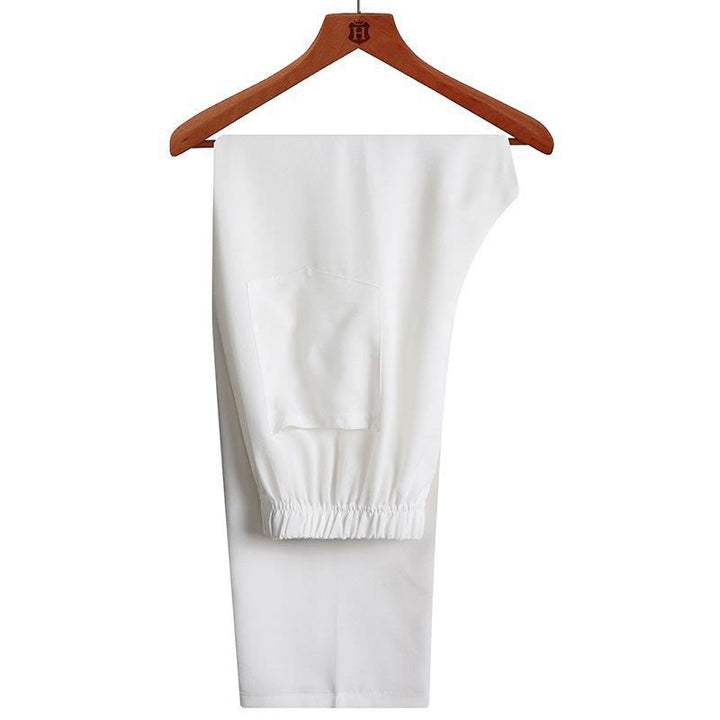 Conjunto de 2 piezas de traje Tang con botones de rana y camisa de manga larga para hombre, color liso , con Buddha Stones - image 23