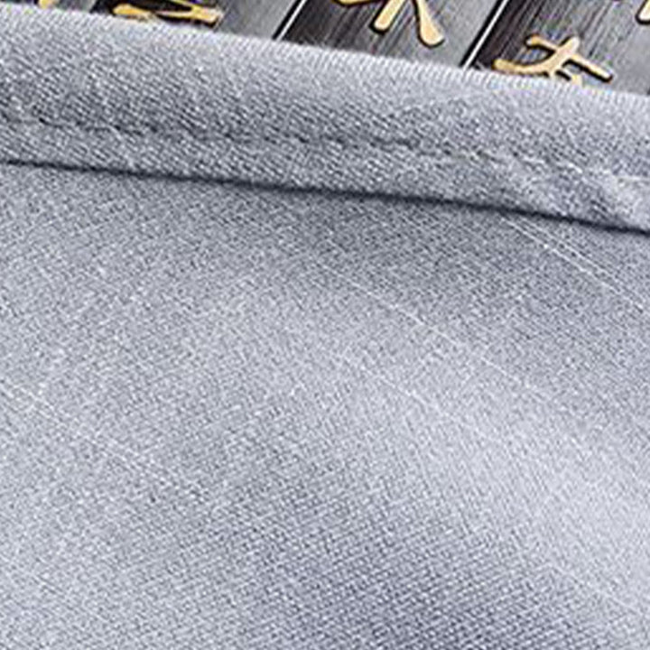 Conjunto de 2 piezas de traje Tang con botones de rana y camisa de manga larga para hombre, color liso , con Buddha Stones - image 9