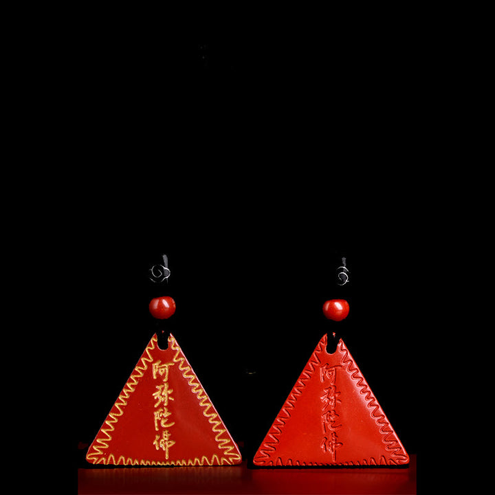 Colgante de collar de Amitabha con Buddha Stones