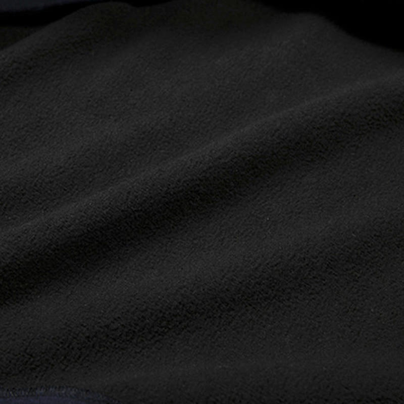 Camisa de algodón jacquard de manga larga con cuello en V y color liso para hombre con Buddha Stones