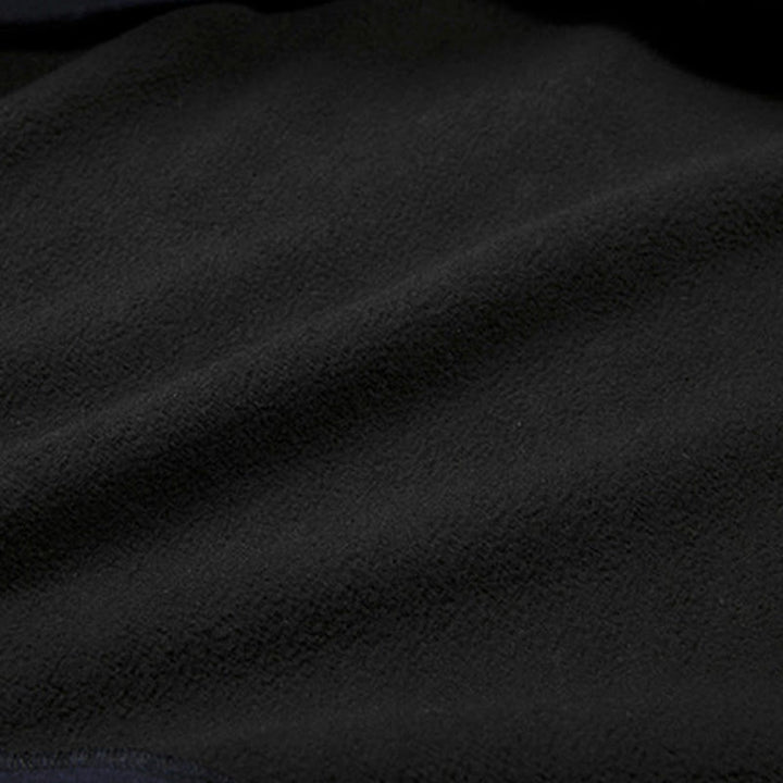 Camisa de algodón jacquard de manga larga con cuello en V y color liso para hombre con Buddha Stones