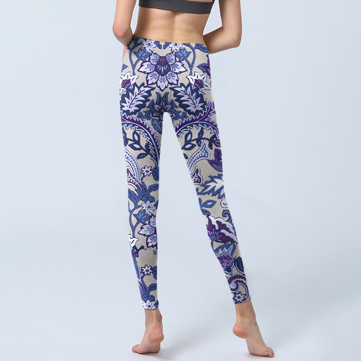 Leggings de fitness para gimnasio con estampado de Buddha Stones para mujer - image 7