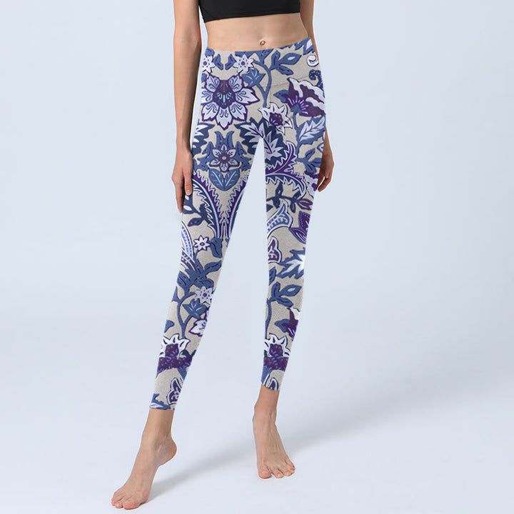 Leggings de fitness para gimnasio con estampado de Buddha Stones para mujer - image 6