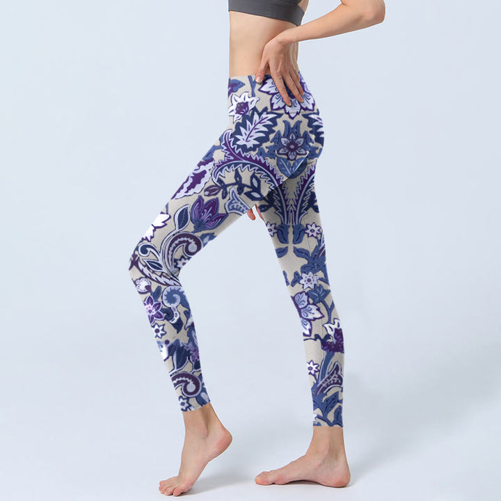 Leggings de fitness para gimnasio con estampado de Buddha Stones para mujer - image 3