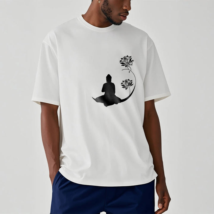 Camiseta con estampado de Buddha Stones de Buda - image 7