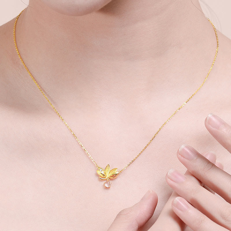 Collar con colgante de plata de ley 925 con Buddha Stones y loto que aleja a los malos espíritus - image 5