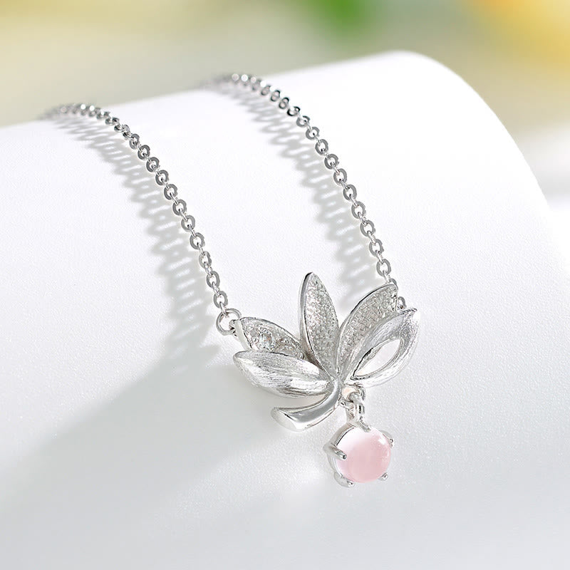 Collar con colgante de plata de ley 925 con Buddha Stones y loto que aleja a los malos espíritus - image 10