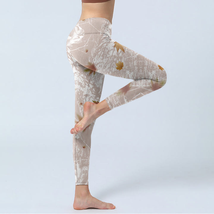 Leggings de yoga para mujer con estampado de Buddha Stones - image 4