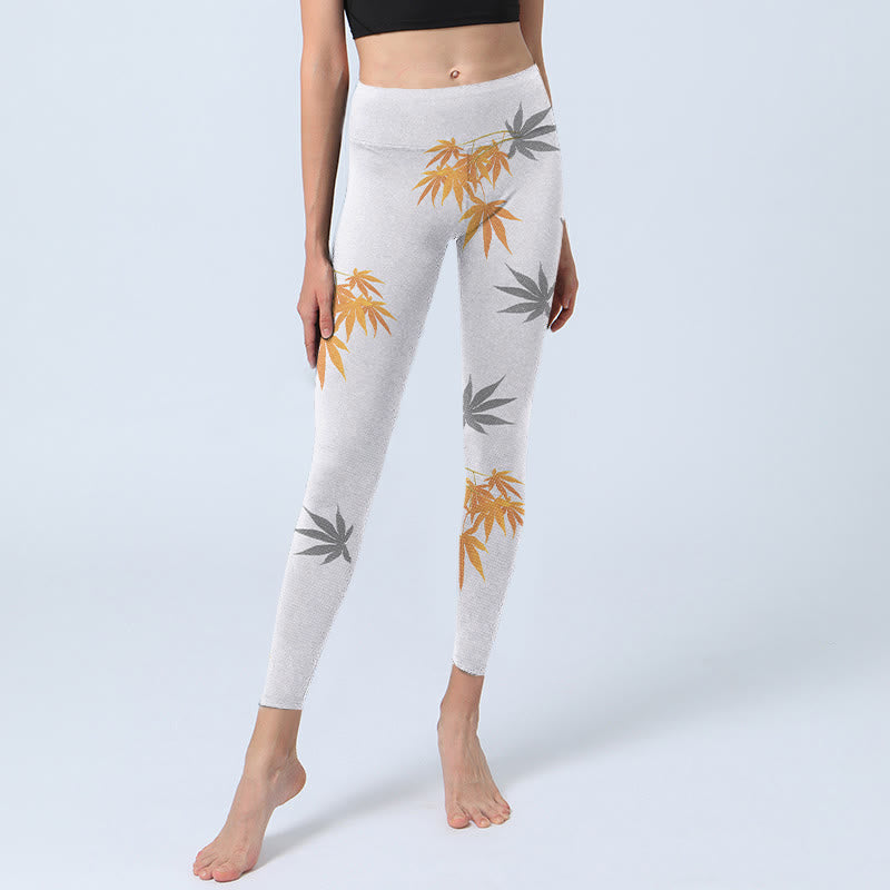 Leggings deportivos de arce Buddha Stones para mujer - image 6