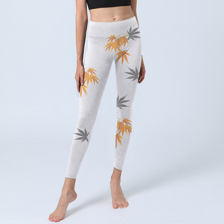 Leggings deportivos de arce Buddha Stones para mujer - image 6