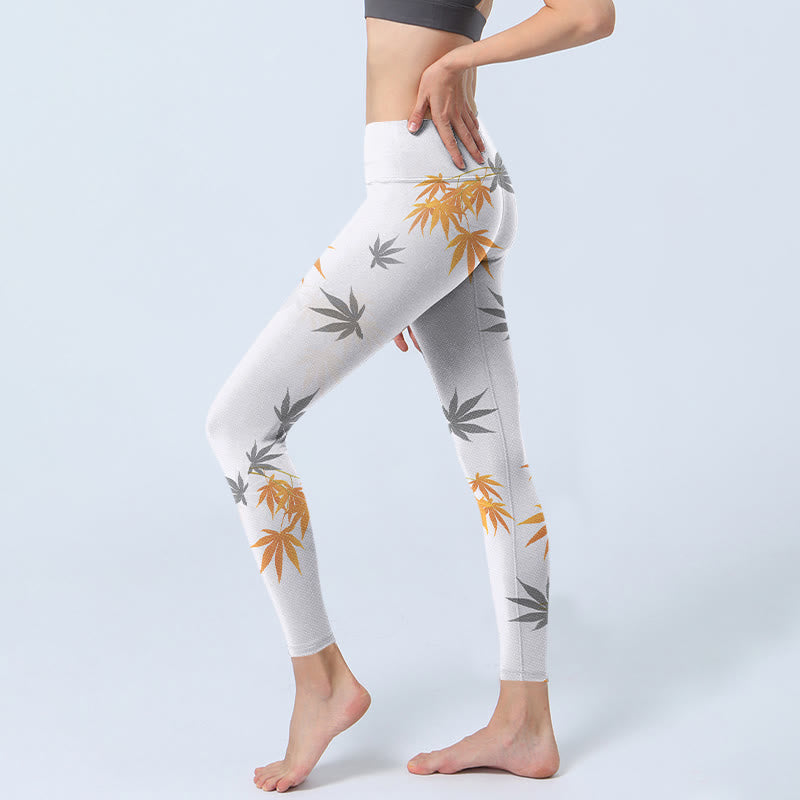 Leggings deportivos de arce Buddha Stones para mujer - image 3