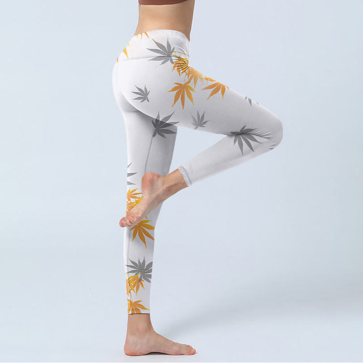 Leggings deportivos de arce Buddha Stones para mujer - image 4