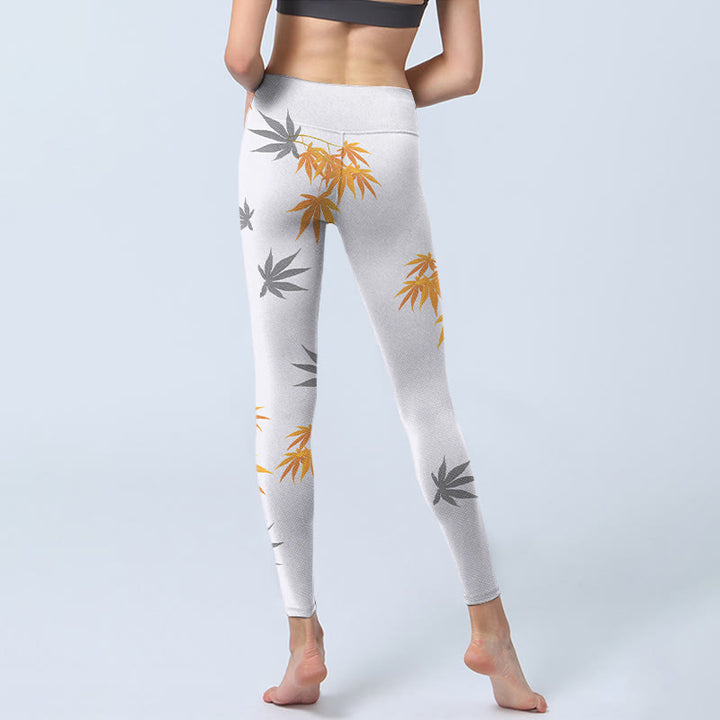 Leggings deportivos de arce Buddha Stones para mujer - image 7