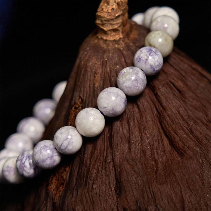 Pulsera de armonía de sodalita con Buddha Stones