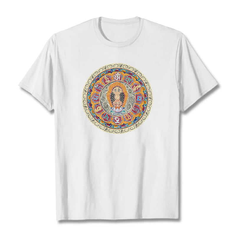 Camiseta de algodón con Buddha Stones - Blanco - 2XL - image 11