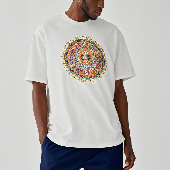 Camiseta de algodón con Buddha Stones - image 13