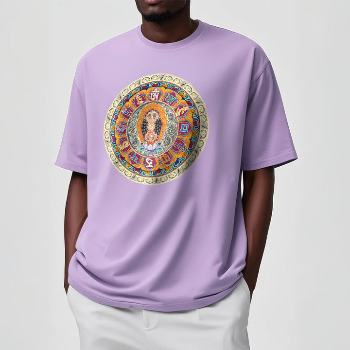 Camiseta de algodón con Buddha Stones - image 17