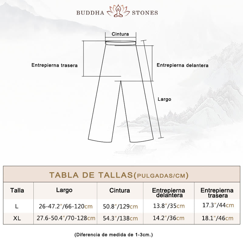 Juego de ropa de meditación Zen Tai Chi de algodón y lino, camisa de hombre de manga larga con cuello en V y pantalones, 2 piezas - image 7