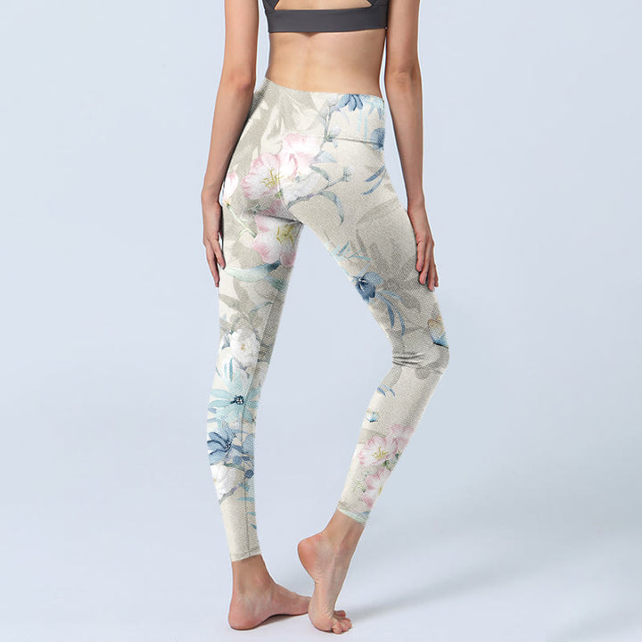 Leggings de yoga para mujer con estampado de Buddha Stones - image 5