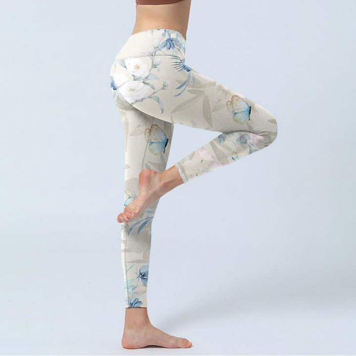 Leggings de yoga para mujer con estampado de Buddha Stones - image 4