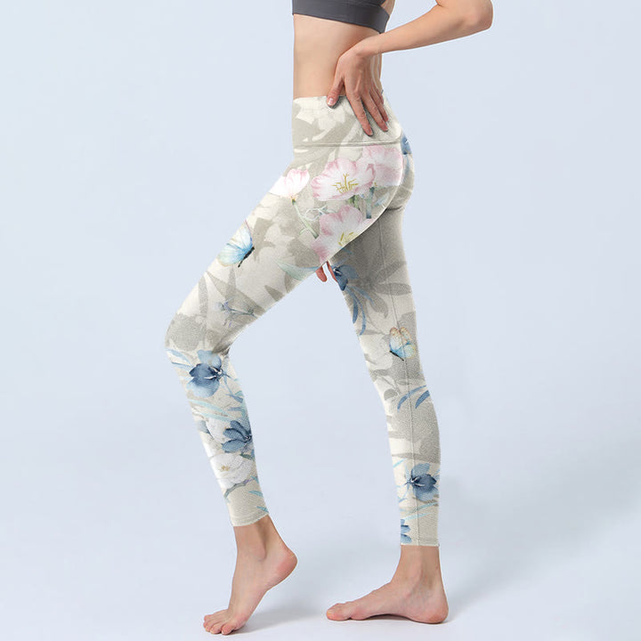 Leggings de yoga para mujer con estampado de Buddha Stones - image 3