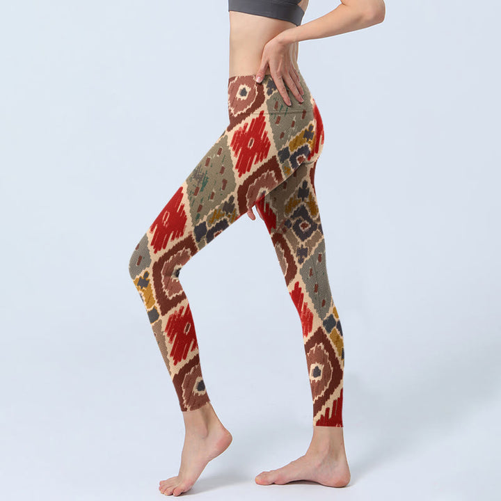 Leggings de yoga para mujer con estampado de Buddha Stones - image 3