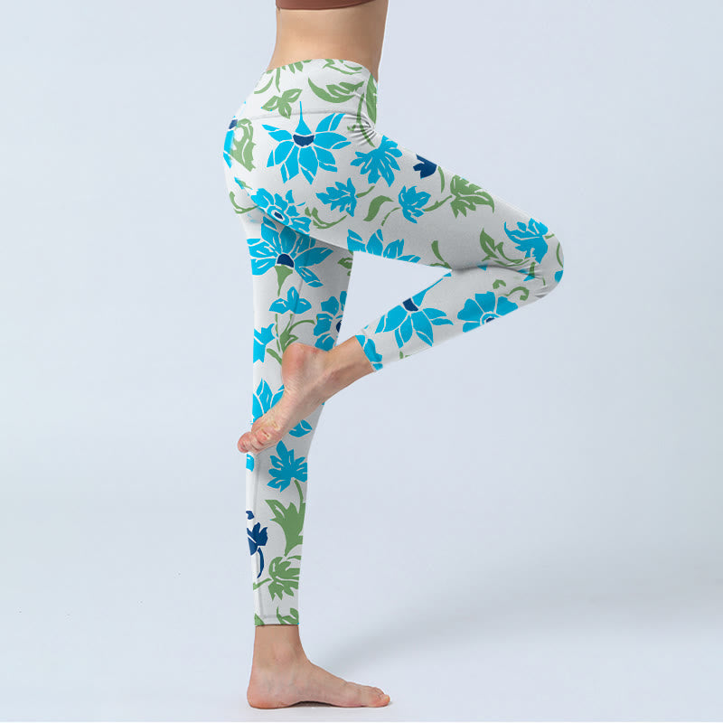 Leggings de yoga para mujer con estampado de Buddha Stones - image 4