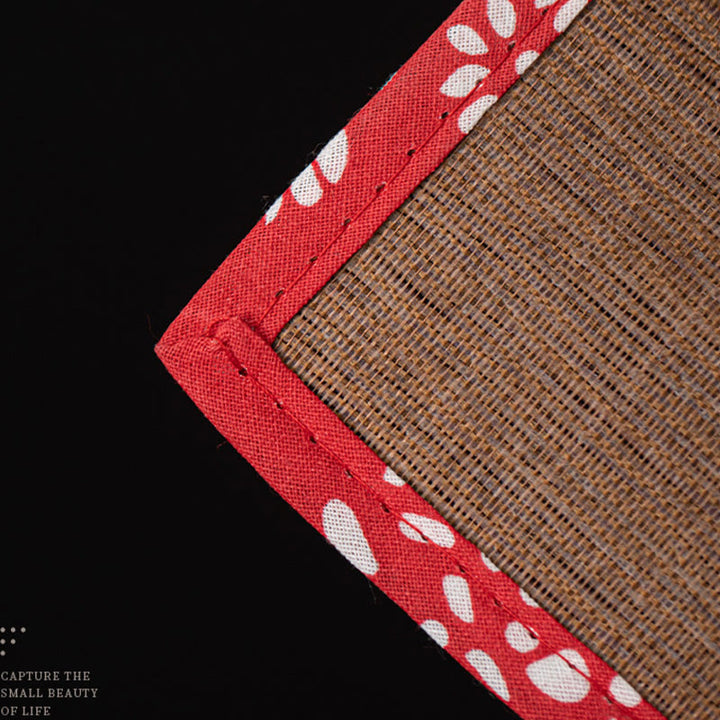 Quemador de incienso de cerámica curativo con estera de bambú y campana de gato con Buddha Stones para decoración de escritorio - image 12