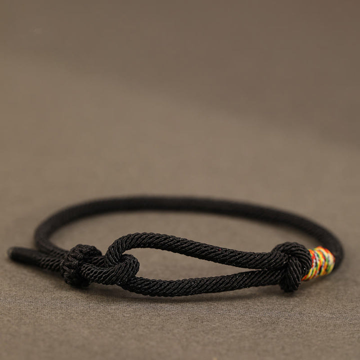 Pulsera de la suerte con monedas de plata de ley 999 y hilo rojo de Buddha Stones en plata de ley 925