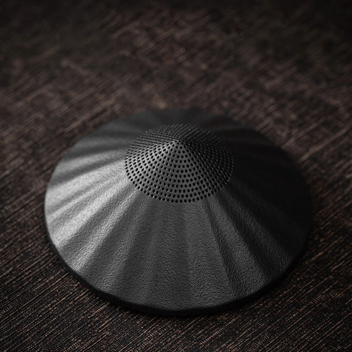 Colador de cerámica con forma de monje zen y piedras de Buddha Stones , accesorio para té, figurita decorativa para el hogar