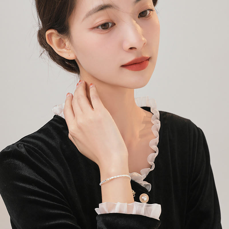 Pulsera de la sabiduría de cobre bañada en oro de 14 k con cuentas ultrafinas de turquesa y Buddha Stones de 2 mm