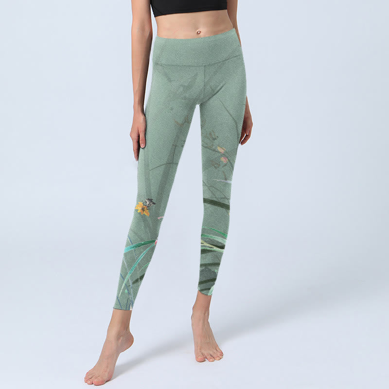 Leggings de yoga para mujer con estampado de Buddha Stones - image 6