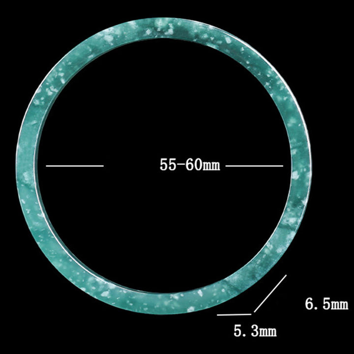 Pulsera fina de jade natural con Buddha Stones y abundancia - image 7