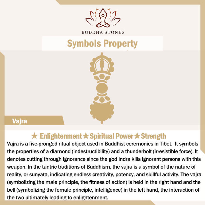 Pulsera de metal con Buddha Stones, tejido de cobre tibetano, con relieve Om Mani Padme Hum y Vajra Peace