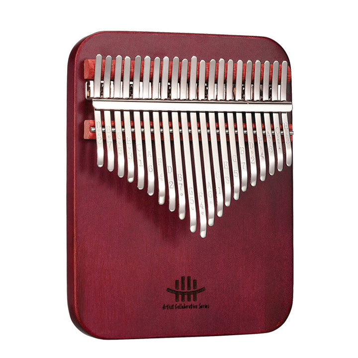 Kalimba Buddha Stones de 21 teclas, piano de pulgar de madera Peltogyne, piano de dedo portátil