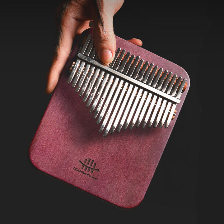 Kalimba Buddha Stones de 21 teclas, piano de pulgar de madera Peltogyne, piano de dedo portátil