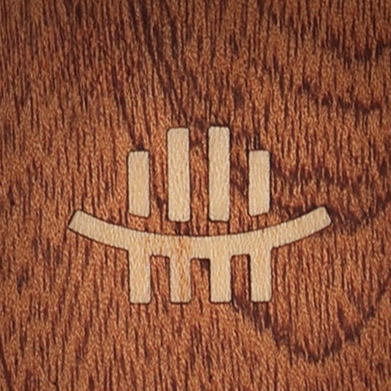 Piano de pulgar Kalimba Buddha Stones de 21 teclas, sándalo amarillo, retro, portátil