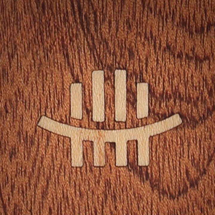 Piano de pulgar Kalimba Buddha Stones de 21 teclas, sándalo amarillo, retro, portátil