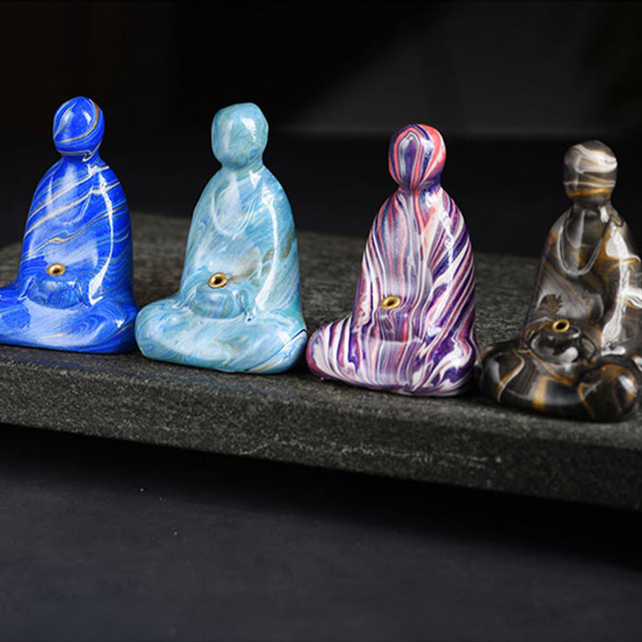 Mini Buddha Stones de Buda, para decoración de incienso de la paz.