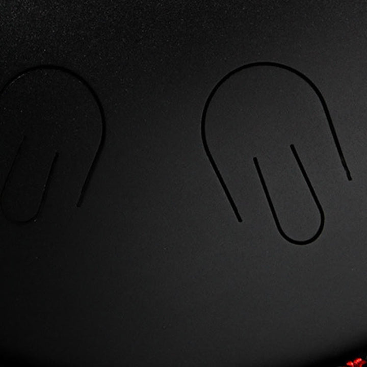 Tambor de lengüeta de acero Buddha Stones, kit de meditación y yoga con sonido curativo, instrumento de 9 notas y 15 pulgadas.