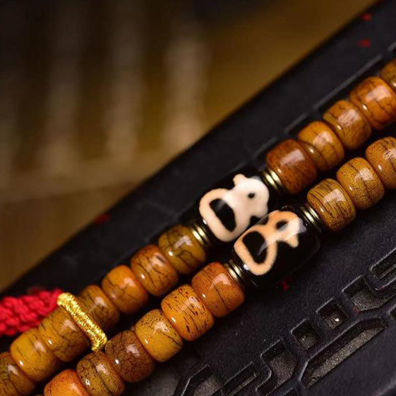 Mala tibetano con Buddha Stones