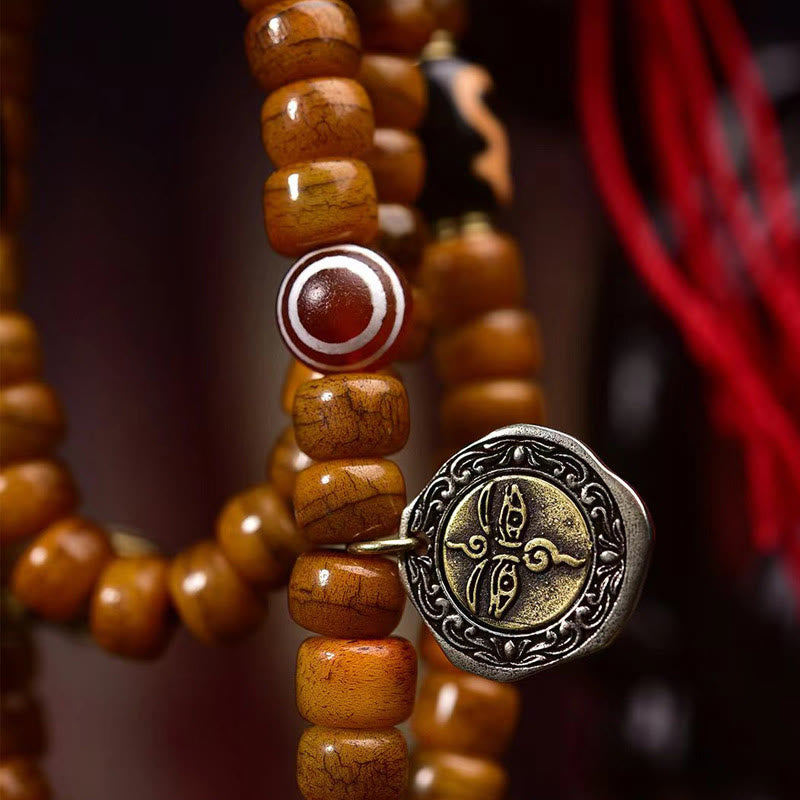 Mala tibetano con Buddha Stones