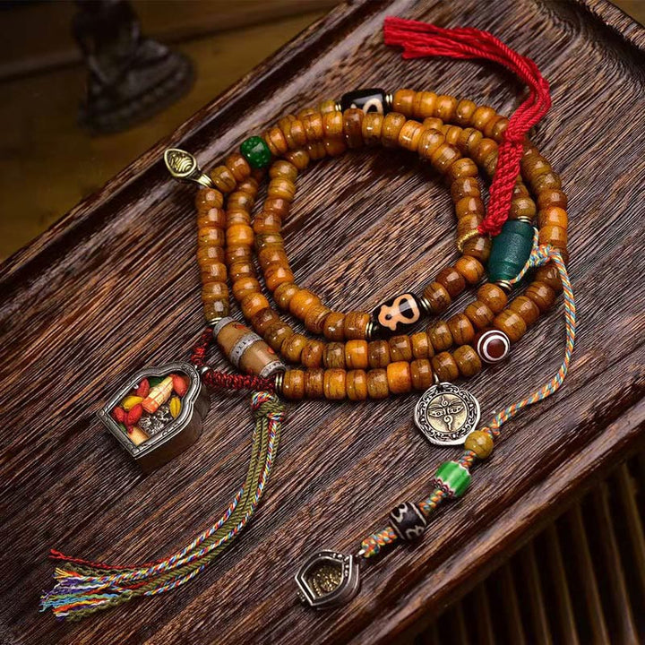 Mala tibetano con Buddha Stones