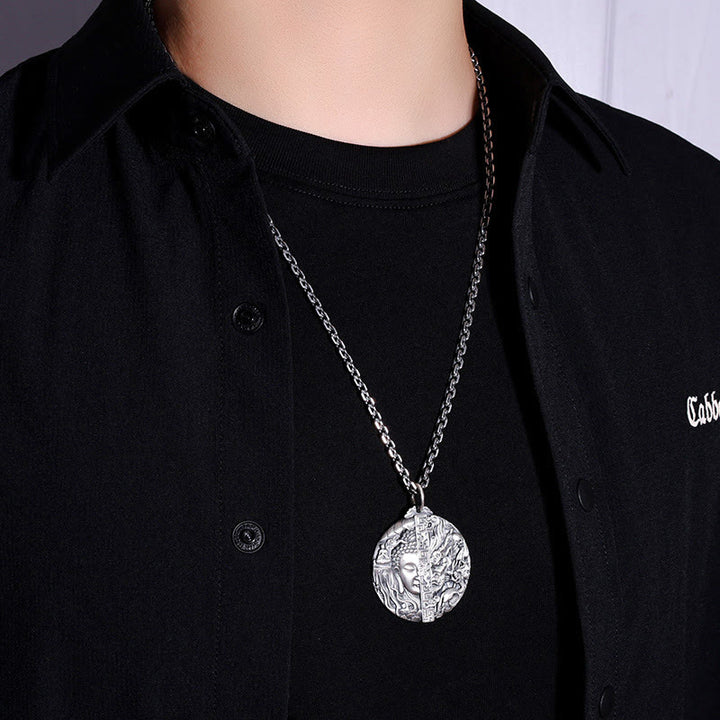 Buddha Stones de cobre con diseño de demonio y piedras de Buda - image 11