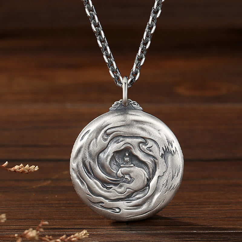 Buddha Stones de cobre con diseño de demonio y piedras de Buda - image 3