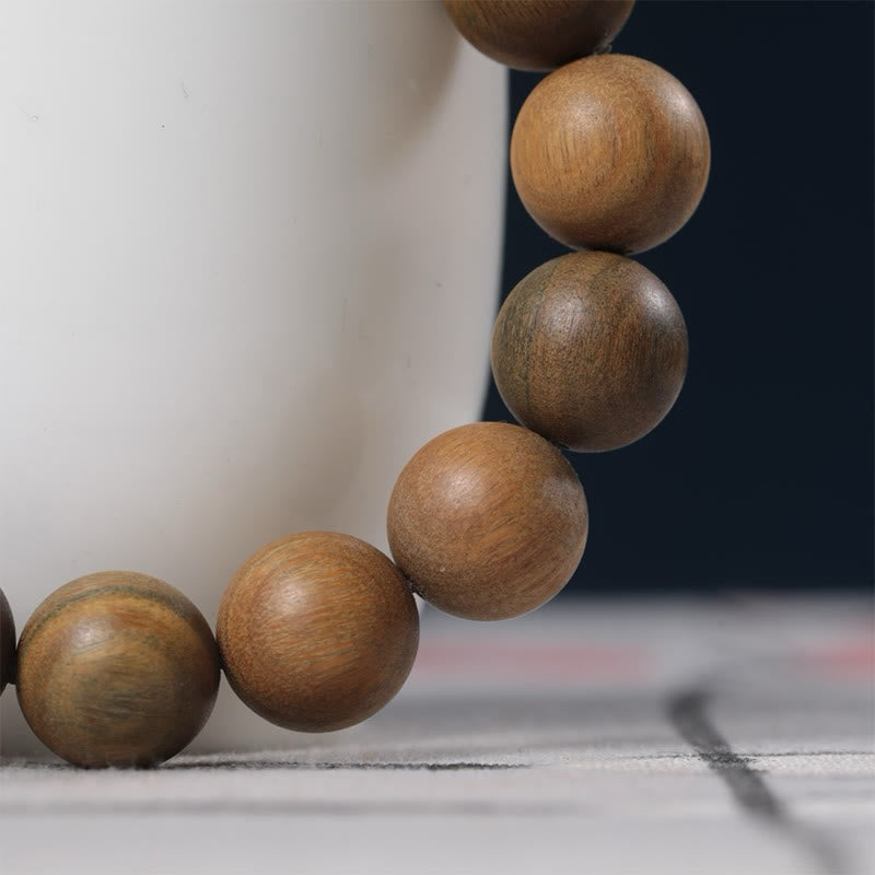 Pulsera Pixiu de sándalo verde con Buddha Stones para atraer la riqueza - image 12