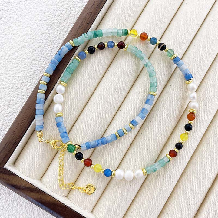 Collar con colgante curativo de cristal y Buddha Stones - image 4