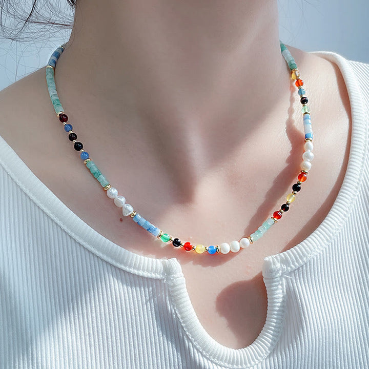 Collar con colgante curativo de cristal y Buddha Stones - image 5