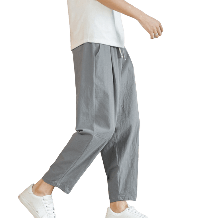 Pantalones de algodón de verano para hombre con bolsillos Buddha Stones - image 26