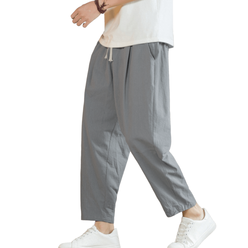 Pantalones de algodón de verano para hombre con bolsillos Buddha Stones - image 25